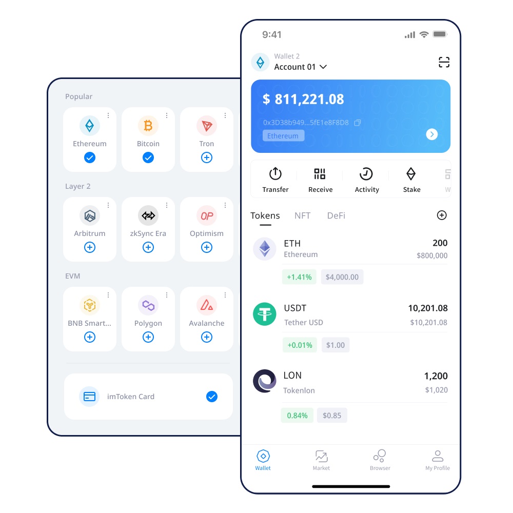 imToken自带的身份钱包是什么意思-区块链技术简介